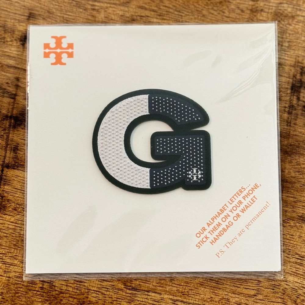 Tory Burch Initial Sticker